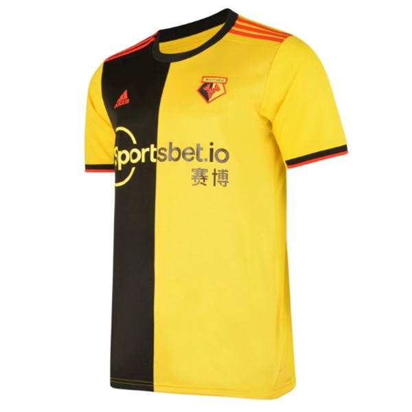 Tailandia Camiseta Watford 1ª 2019 2020 Amarillo